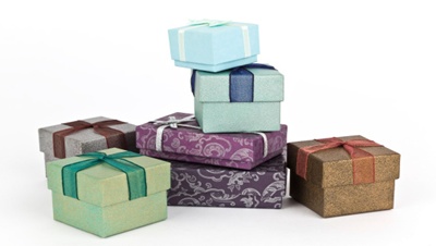various mutiple gift box