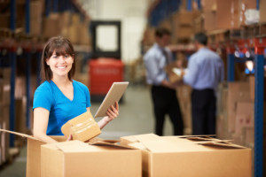 Worker In Warehouse